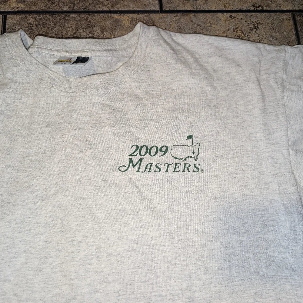 The Masters 2009 Men's Large Pocket Tee - Picture 3 of 8